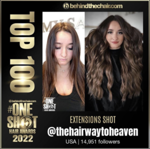 picture of hair extensions