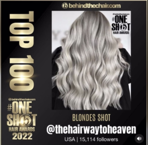 picture of a blonde hair shot