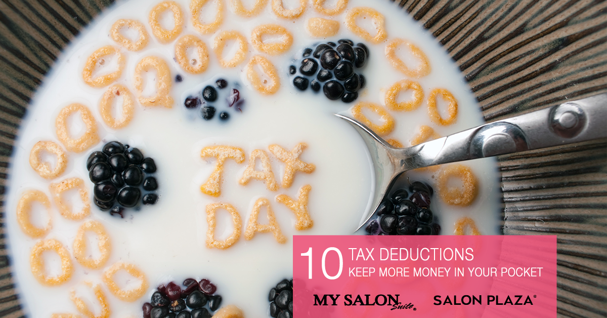 Keep More Money in Your Pocket with these 10 Tax Deductions for Salon Suite Owners