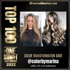 picture of a color transformation shot