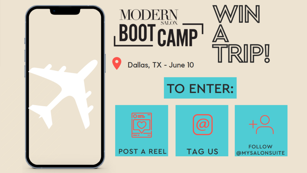Win a Trip! Modern Salon Boot Camp in Dallas TX on June 10 2024