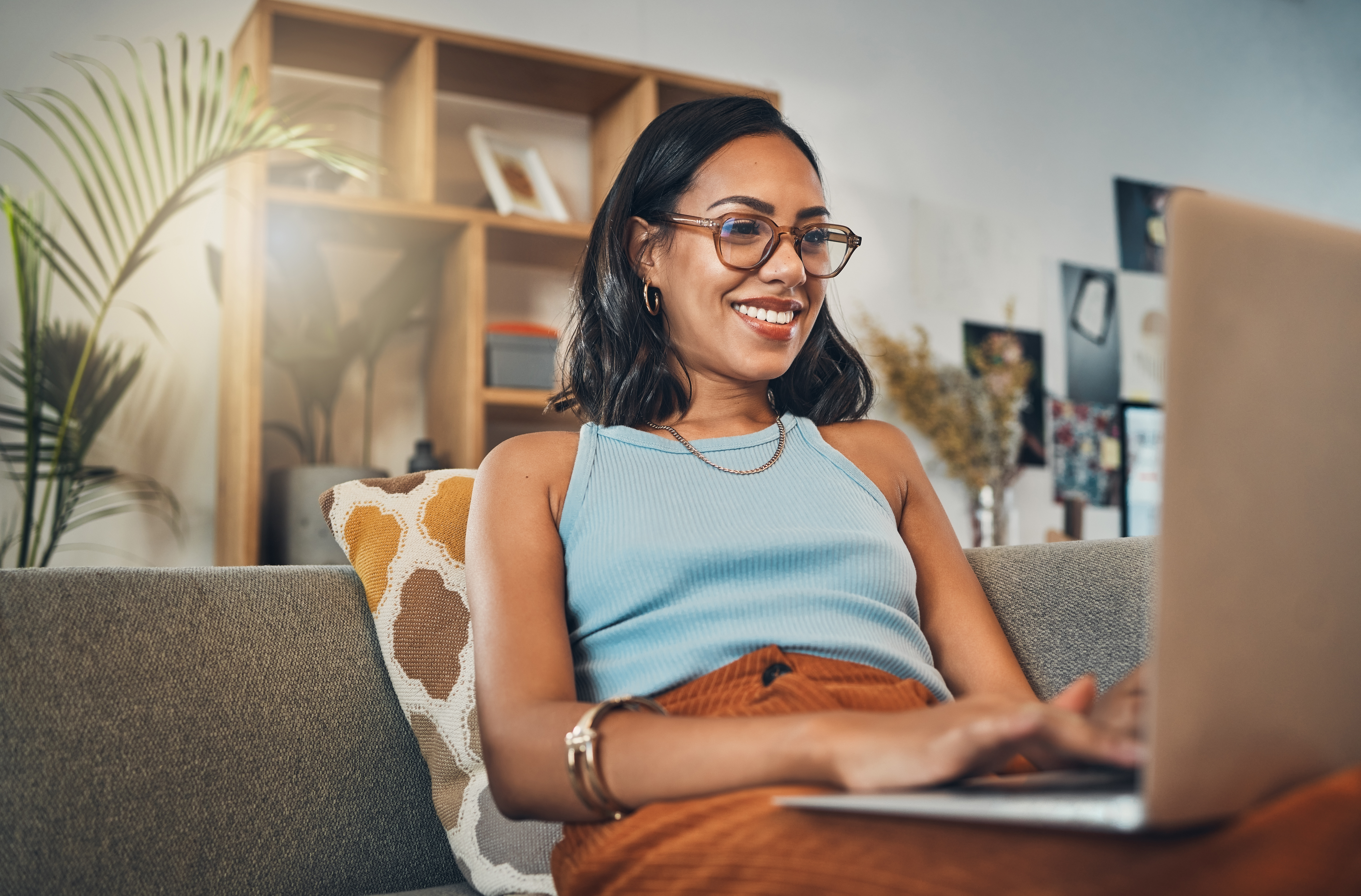 woman learning
