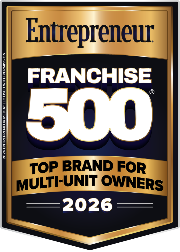 Entrepreneur Franchise 500 Top Brand for Multi-Unit Owners 